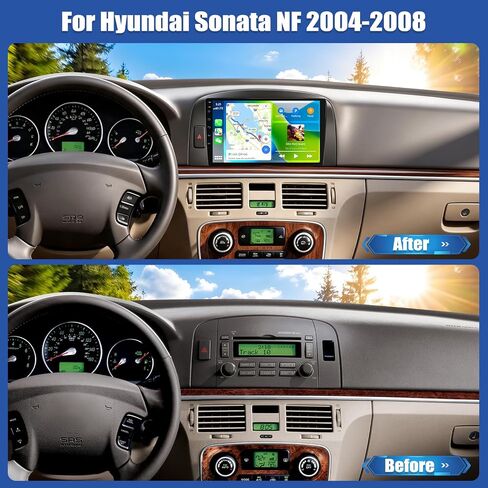 Upgrade Car Radio for Hyundai Sonata NF 2004 2005 2006 2007 2008 Stereo in Saudi Arabia