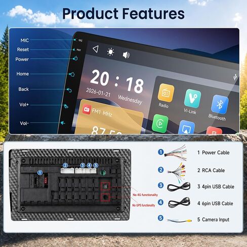 Upgrade Car Radio for Hyundai Sonata NF 2004 2005 2006 2007 2008 Stereo in Saudi Arabia