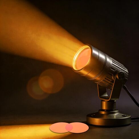 50pcs Orange Lighting Gel Filter Film for LED Lamps and Bulbs in Saudi Arabia