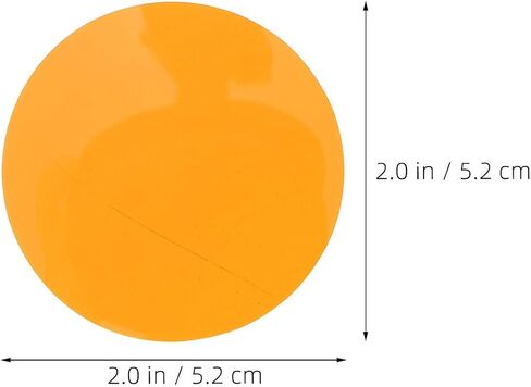 50pcs Orange Lighting Gel Filter Film for LED Lamps and Bulbs in Saudi Arabia