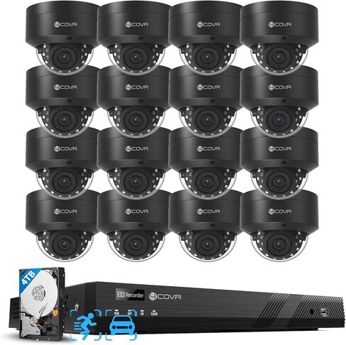 4COVR 4K PoE Security Camera System for Home with 2TB HDD, LY54AB8M0806 in Saudi Arabia