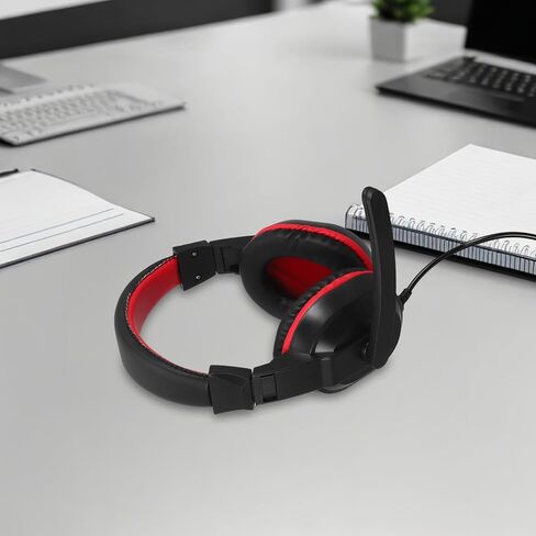 Adjustable Wired Game Headphone Stereo Headset with Mic for PC in Kuwait