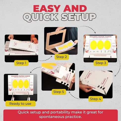 DIY Archery Paper Tuning Kit with Stand & Replaceable Target Sheets in Saudi Arabia
