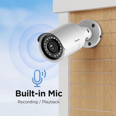 5MP PoE Wired Security Bullet IP Camera Outdoor, PB37FA1-5M-1 in Saudi Arabia