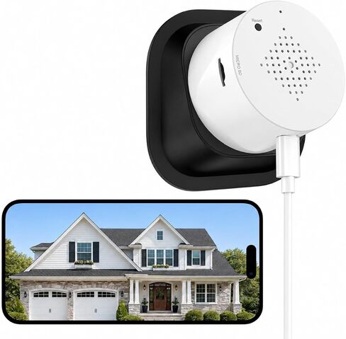 Septekon 2K Window Security Camera, 2.4G & 5G WiFi, No-Drill 18° Tilt Mount in Saudi Arabia