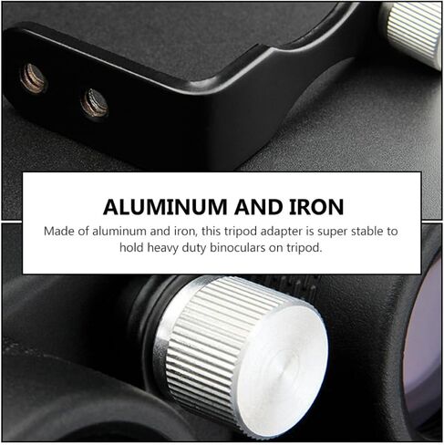 Universal Binoculars Tripod Adapter with Screw Hole and Thumb Wheel Bolt in Saudi Arabia