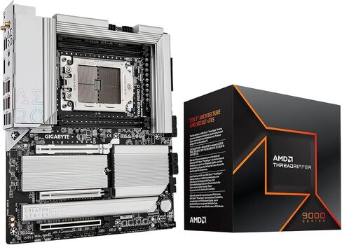 Micro Center AMD 9800X3D Processor with GIGABYTE B850 Gaming X Motherboard in Kuwait
