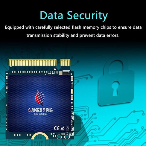 GAMERKING M.2 2230 SSD 2TB PCIe NVMe Gen 4.0X4 Internal Solid State Drive in Saudi Arabia