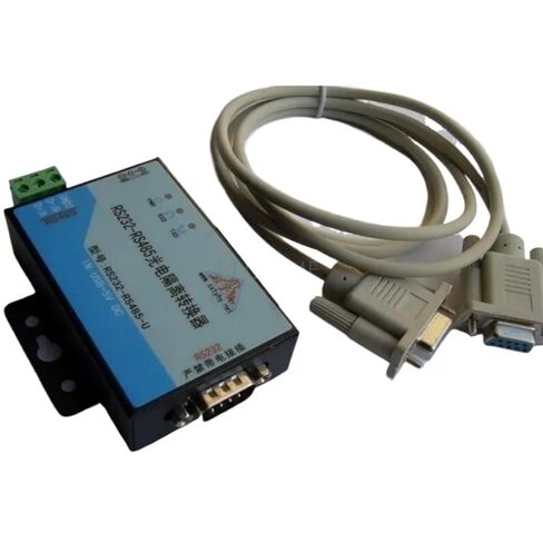 RS232 to RS485 Interface Data Converter, Optical Isolation, USB DC5V Power Supply, with USB Powr Cord and RS232 Cable in Kuwait