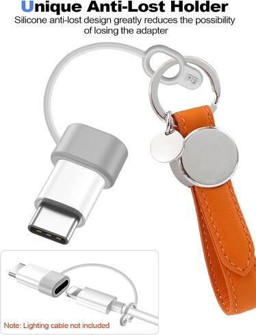 𝟒𝐏𝐚𝐜𝐤 𝐔𝐩𝐠𝐫𝐚𝐝𝐞𝐝 Lightning to USB C Adapter for iPhone15/16/17 Pro/17 Pro Max,Fast Charging&Data Transfer,Type C Charger Connector Cable for 17/16,Serial Adapter-Not for Headphone/OTG in Saudi Arabia