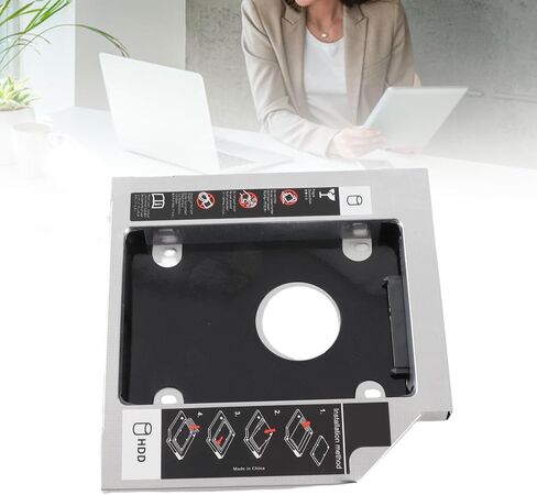 12.7mm SSD Enclosure for Laptop Optical Drive Replacement and Dual OS Boot in Saudi Arabia