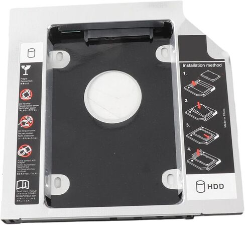 12.7mm SSD Enclosure for Laptop Optical Drive Replacement and Dual OS Boot in Saudi Arabia