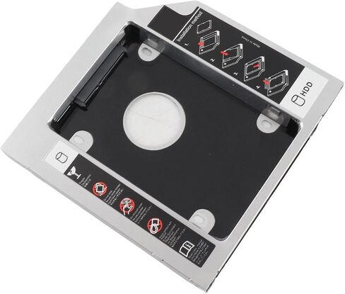 12.7mm SSD Enclosure for Laptop Optical Drive Replacement and Dual OS Boot in Saudi Arabia