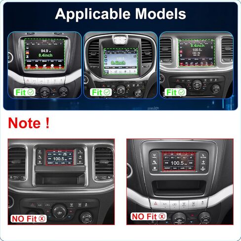 8.4" Upgrade Car Radio for Dodge Charger 2011-2014, Dodge Journey 2011-2020 in Saudi Arabia