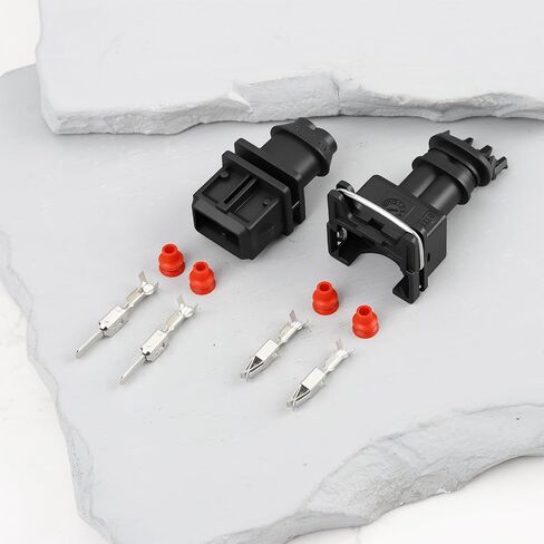 Car 2Pin Male & Female Junior Power Timer Connector Kit 282189-1 282762-1 Compatible with AMP Compatible with TYCO in Saudi Arabia