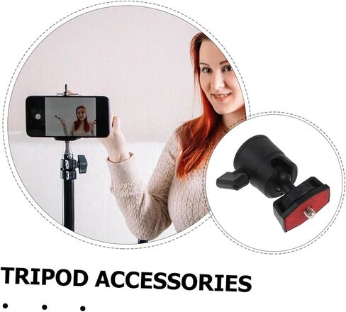 Cabilock Ball Head Mount 360 Degree Rotatable 1/4 Inch Thread Adapter in Saudi Arabia