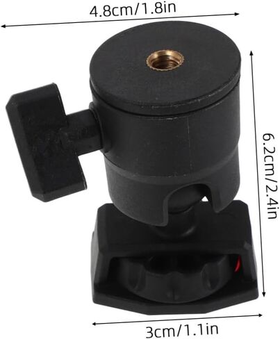 Cabilock Ball Head Mount 360 Degree Rotatable 1/4 Inch Thread Adapter in Saudi Arabia