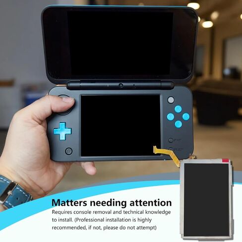 قطع غيار شاشة LCD علوية من Welsdolk مناسبة لإصدار Ninten do الجديد 3DS XL 2015 in Kuwait