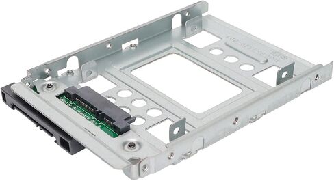 2.5 Inch to 3.5 Inch SSD Hard Drive Good Cooling HDD Tray Silver Hot Swap for Computer in Saudi Arabia