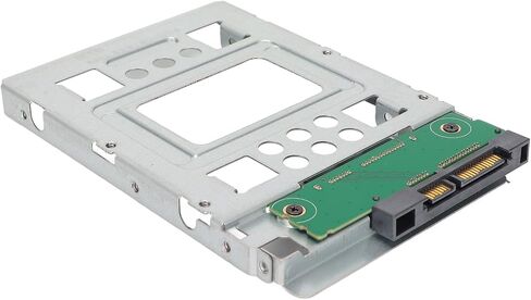 2.5 Inch to 3.5 Inch SSD Hard Drive Good Cooling HDD Tray Silver Hot Swap for Computer in Saudi Arabia