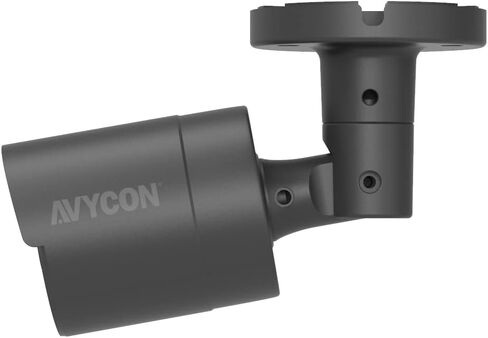 AVC-NPB81F28(-G) AI Bullet H.265+ 8MP IP PoE عدسة ثابتة 2.8 ملم True WDR IP67 ميكروفون مدمج وفتحة MicroSD (رمادي) in Kuwait
