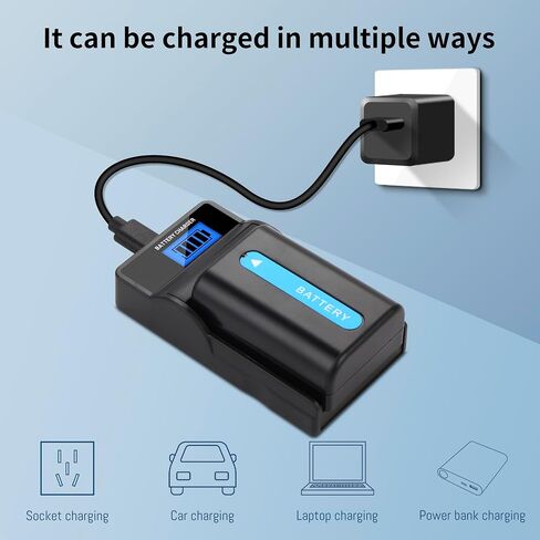 NP-FM50 Battery for Sony NP-FM30 NP-FM51 NP-FM70 NP-QM70 NP-FM90 NP-QM90 in Kuwait