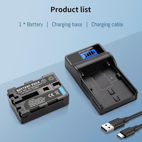 NP-FM50 Battery for Sony NP-FM30 NP-FM51 NP-FM70 NP-QM70 NP-FM90 NP-QM90 in Kuwait