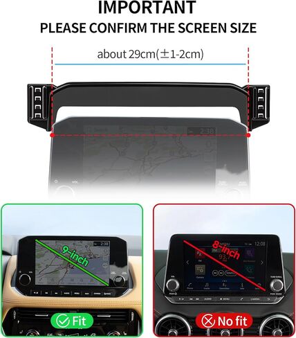 Car Phone Holder for Nissan Rogue 2021-2023 Magsafe Accessories, 9" Screen in Saudi Arabia