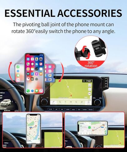 Car Phone Holder for Nissan Rogue 2021-2023 Magsafe Accessories, 9" Screen in Saudi Arabia
