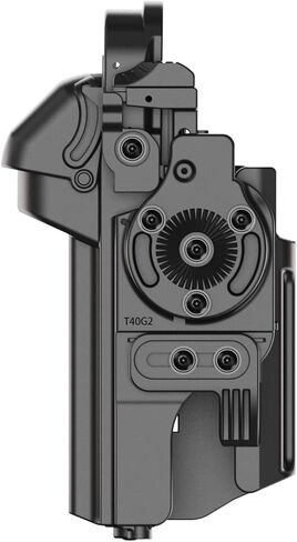 Orpaz T40 Pro G19 Light-Bearing Holster, Level 3 OWB Tactical Holster, Compatible with Glock 19, Fits Medium Pistol Lights, Optics-Ready, Adjustable, w/Added Drop Leg Attachment in Kuwait