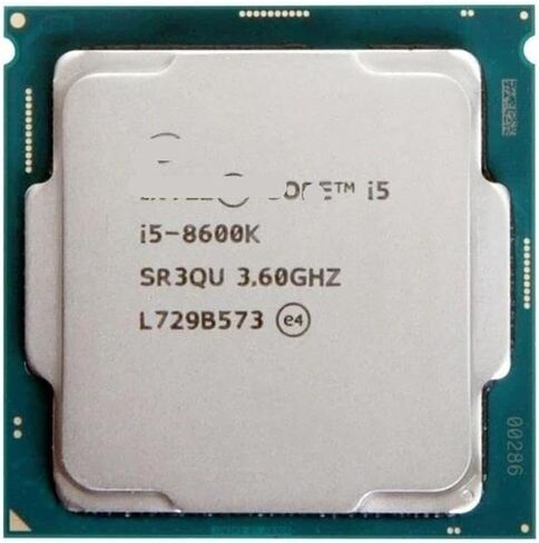 Processor Fit for Intel Core i5 8600K 3.6GHz LGA 1151 Pre-Owned in Saudi Arabia