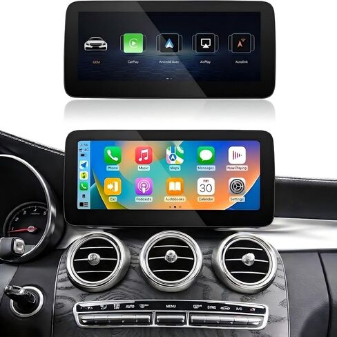 Carplay Radio 10.25'' Touchscreen NTG 5.0 for Mercedes Benz C/GLC W205 X253 in Saudi Arabia