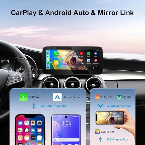 Carplay Radio 10.25'' Touchscreen NTG 5.0 for Mercedes Benz C/GLC W205 X253 in Saudi Arabia