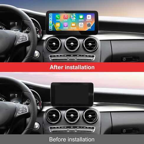 Carplay Radio 10.25'' Touchscreen NTG 5.0 for Mercedes Benz C/GLC W205 X253 in Saudi Arabia
