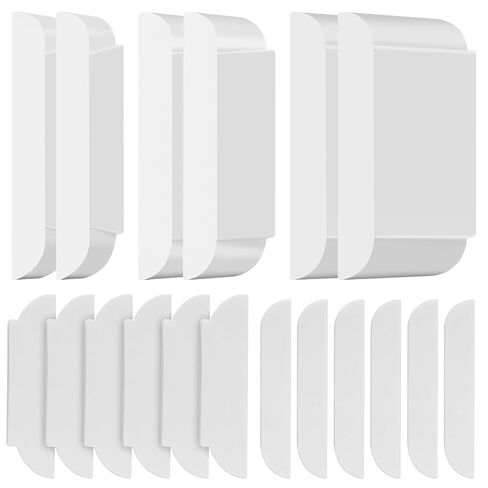 6-Pack Sensor Spacers Compatible with Ring Alarm Contact Sensor – 3 Sizes (1", 1/2", 1/4") with Matching Magnet Adhesive Pads for Precise Alignment – Installation Kit (Device & Magnet Sold Separately) in Saudi Arabia
