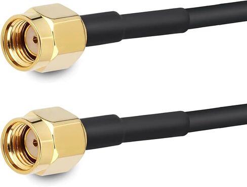 WiFi 6E Tri-Band Antenna Magnetic Base Shark Fin PC Gaming RP-SMA Antenna in Kuwait