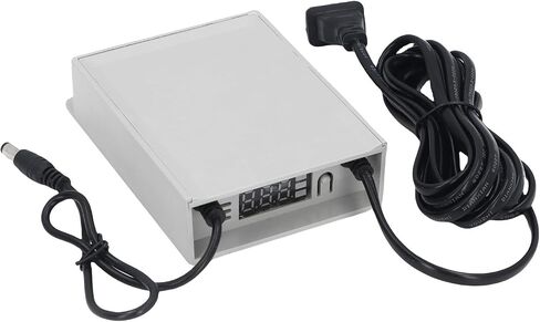 Mini UPS Battery Backup, 12V 1.5A 3600mAh Rainproof Uninterruptible Power Supply, Portable Power Supplies with DC5.5x2.1mm Connector, Ideal for Outdoor Cameras, Routers & LED (US Plug 100 to in Saudi Arabia