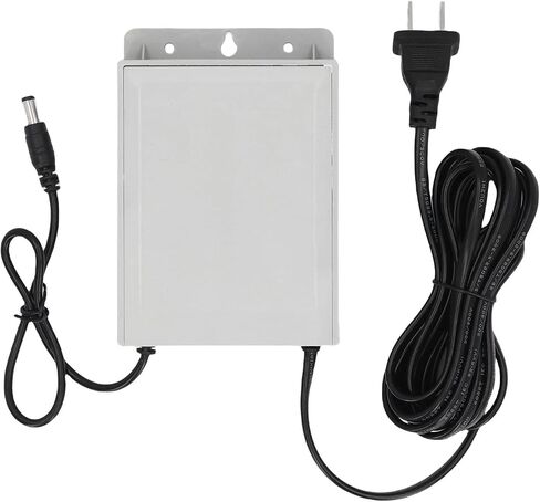 Mini UPS Battery Backup, 12V 1.5A 3600mAh Rainproof Uninterruptible Power Supply, Portable Power Supplies with DC5.5x2.1mm Connector, Ideal for Outdoor Cameras, Routers & LED (US Plug 100 to in Saudi Arabia