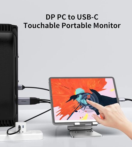 DisplayPort to USB C Cable 4K60Hz, 6.6ft for Studio Display, Wacom in Saudi Arabia
