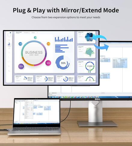 DisplayPort to USB C Cable 4K60Hz, 6.6ft for Studio Display, Wacom in Saudi Arabia