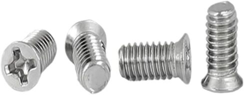 304 Steel M6 Screw Small Head Screw Thin Countersunk Head Dia 7.8 9 10mm Electronic Phone Computer Screw Bolt Thinner Drive(M6X15X7.8) in Saudi Arabia