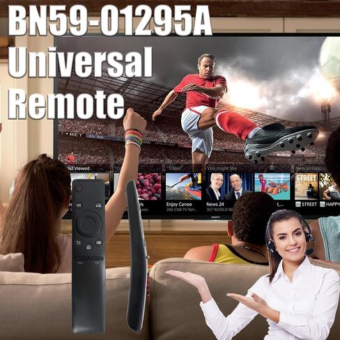 BN59-01295A Universal Remote Compatible with Samsung 2024-2012 Smart TVs in Saudi Arabia