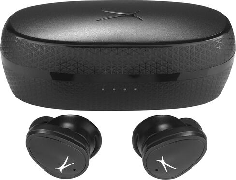 Altec Lansing NanoBuds Sport 2.0, Wireless Earbuds with IP55 Waterproof & Sweatproof Rating, 32-Hour Battery, Bluetooth Multipoint, Fast Charging, AI Clear Calling, Sport Earbuds with Helix Wings in Saudi Arabia
