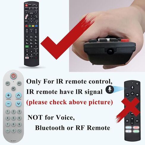 Learning Big Button Universal TV Remote for Elderly/Seniors/Olders(Original Remote Required), with Backlit in Kuwait