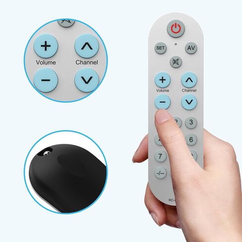 Learning Big Button Universal TV Remote for Elderly/Seniors/Olders(Original Remote Required), with Backlit in Kuwait