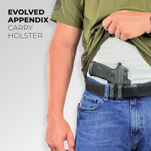 حافظة Black Scorpion Outdoor Gear AIWB بمشبك مزدوج X تناسب Canik TTI Combat w/TLR-7X in Kuwait