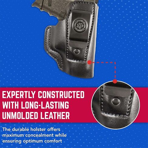 Desantis Insider Holster - Fits Glock 26, 27, 33 & More - Right Hand, Black in Saudi Arabia