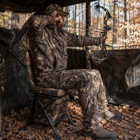 FUNHORUN Hunting Chair with Storage Bag, 360 Degree Swivel Hunting Seat in Saudi Arabia