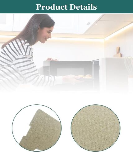 2 Pcs WB06X10638 Microwave Canopy Waveguide Cover Mica Sheet in Saudi Arabia