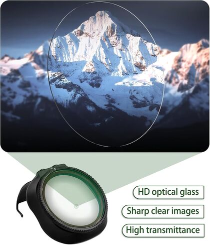 CPL Filter for DJI Neo 2 Drone, HD Optical Glass Gimbal Safe Snap On Lens Filter for Aerial Photography in Saudi Arabia